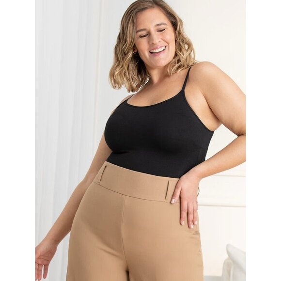 Shapermint All Day Every Day Scoop Neck Cami Sz 3XL Black 62001 Smoothing Tank - Picture 2 of 9